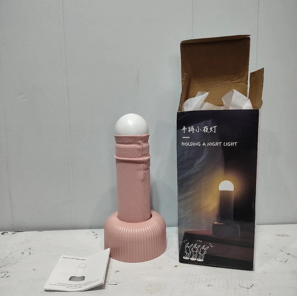 Modern Rechargeable‎ Handheld Table Lamp Portable LED Night Light New in Box